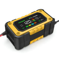 Cargador De Batería De Coche Inteligente FOXSUR 12V 7A Para AGM GEL LiFePO4 Mantenedor De Carga Rápida Con Reparación Y Desulfuración Para Motocicleta - details 10