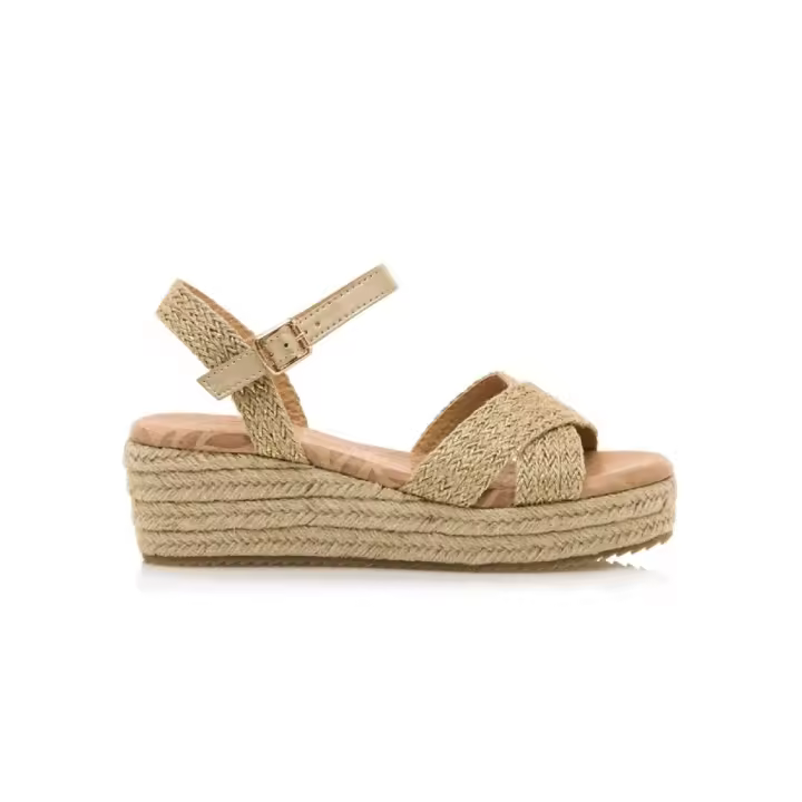 Cuñas de Esparto Mustang 59553 Mujer Natural - 1