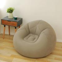 Sofá Inflable Lounger Para Dormitorio Y Salon Asiento De Algodón Esponjoso Portátil Y Plegable Para Camping Al Aire Libre - details 4