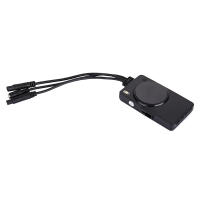 Cámara De Dash De Motocicleta DVR Con Dos Cámara Frontal Y Trasera Grabadora De Zinc Aluminio Automáticamente Encendida Y Apagada Grabación En Loop - details 4