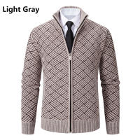 Chaqueta De Punto Para Hombre Con Capucha Y Cierre Completo De Fleece Grueso Abrigo De Otoño E Invierno Ropa Aislada Casual - details 4