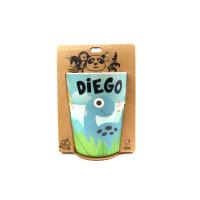 Vaso de Bambú Personalizado con Nombre, 250 mL, Vaso de agua Infantil de Bambú sin BPA, Diseño Colorido y Divertido, Perfecto para Comidas Familiares, Actividades al Aire Libre y Uso Diario, Fácil de Lavar - details 2