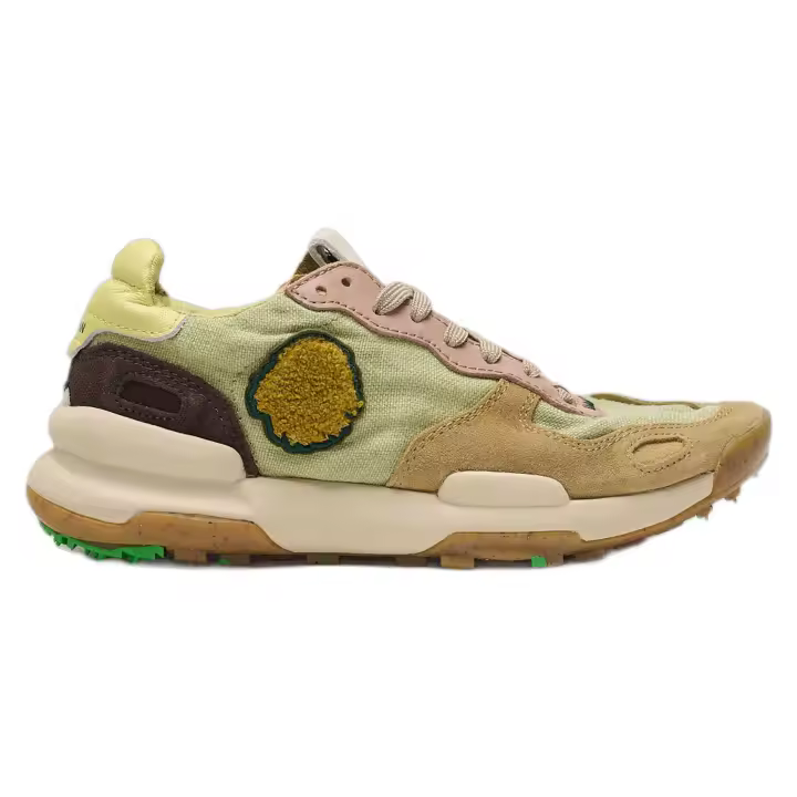 Zapatillas Satorisan Chacrona Linen para mujer en color verde - 1