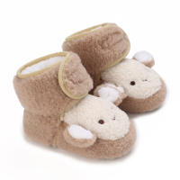 Botas De Nieve Para Bebés Recién Nacidos De Algodón Antideslizantes Y Cálidas Zapatos Para Caminar Infantiles Con Peluche - details 46