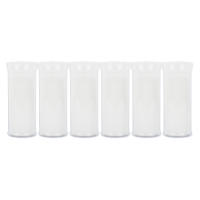 WAI 2 MARKET - Pack de 6, 12, 24 Velones Blancos y Rojos Sin Perfume de Algodón Puro (145x55mm) – Velones Litúrgicos Ecológicos de Larga Duración, Ideales para Ceremonias, Bodas, Eventos Religiosos, Decoración del Hogar y Espacios Especiales - details 1