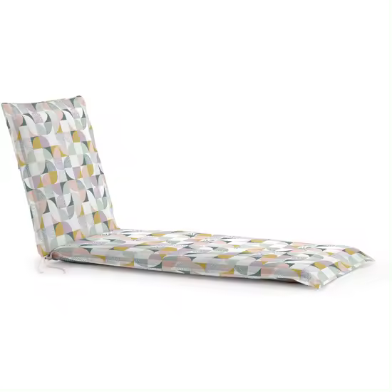 BL BELUM - Cojín  Tumbona - Medidas Producto: Asiento sin volante: Grosor: 7 cm / Ancho: 53 cm / Largo: 1’15 m Respaldo sin volante: Grosor: 7 cm / Ancho: 53 cm / Largo 61 cm - Modelo: 0120-381 - 1