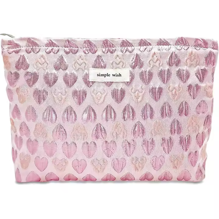 Bolsas de cosméticos para mujeres y niñas, Neceser de viaje de gran capacidad, Organizador de maquillaje Bolsa de cremallera - 1