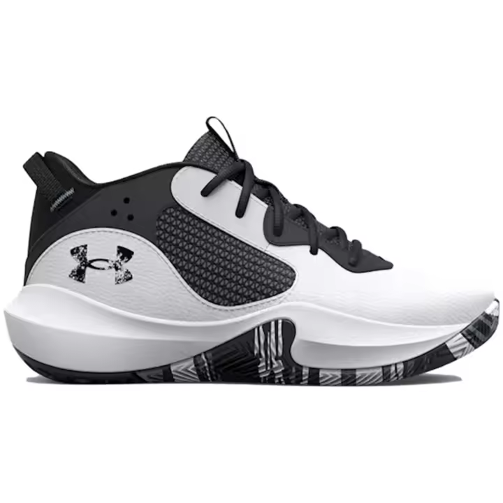 Calzado Baloncesto marca Under Armour modelo 3025618-101 para junior en color blanco - 1
