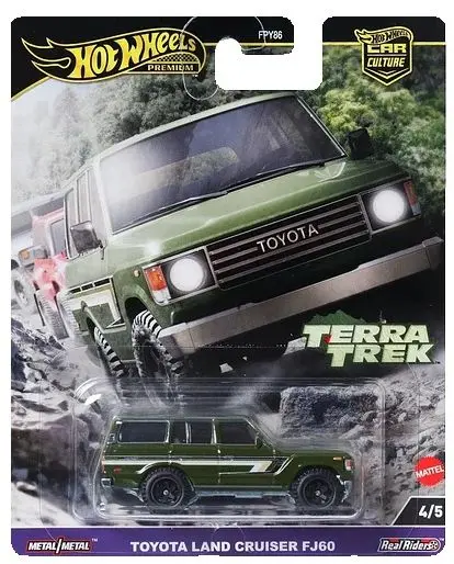 Hot Wheels Premium Toyota Land Cruiser FJ60 Terra Trek  4/5 - 1