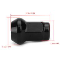 Pack De 16 Tornillos De Tornillo Tapered Negros 3/8-24 Para Polaris Ranger 700 RZR 900XP 800 570 Accesorios De Automóvil - details 1