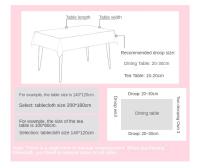Nueva Telaraña De Mesa Estilo Chino Resistente Al Agua Y Aceite En PVC Con Bordado De Larga Bandeja Cubierta Para Mesa De Café - details 1