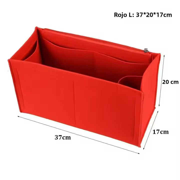 Línea De Inserto De Lana Para Bolso Organizador De Pouch Tote Bag Interno Para LV Onthego Material De Tela Origen Zhejiang China - 1