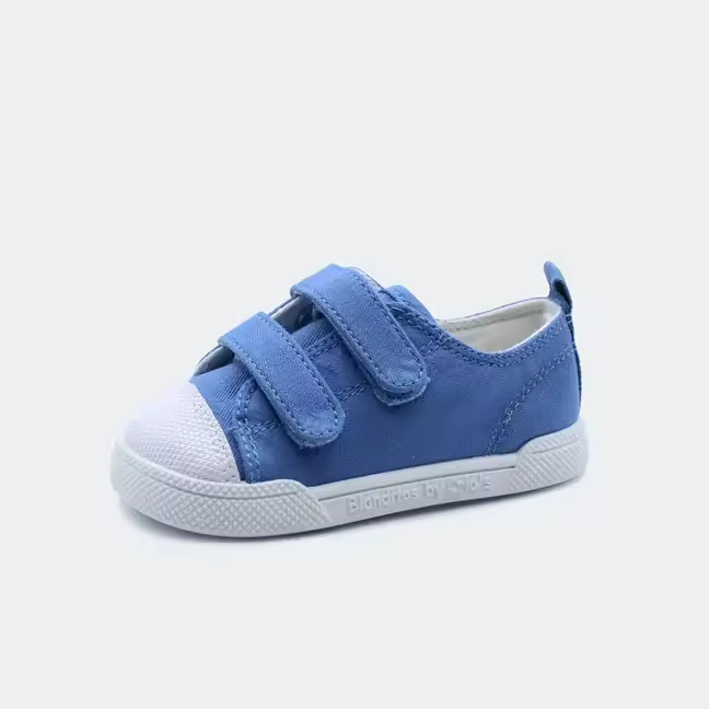 Blanditos Zapatillas de Lona Melón Azul - 1