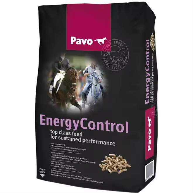 Alimento Premium para Caballo PAVO ENERGY CONTROL 20kg - 1