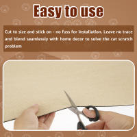Alfombra De Afilado Para Gatos 40x200cm Autoadhesiva Trimmable Protector De Sofá Y Muebles Tapete De Subida Para Gatos - details 3