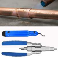 Expansor manual de tubo de cobre, con herramienta de desbarbado de tubo herramienta de reparación de aire acondicionado, herramienta de engarzado de tubo de cobre de 1/4 ~ 7/8 pulgadas para tubos de cobre de 1/4 ~ 7/8 pulgadas - details 1