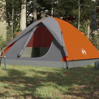 vidaXL Tienda de Campaña Iglú para 3 Personas Impermeable Toldo Carpa Color Azul,  Gris y naranja,  Verde y mas - details 1