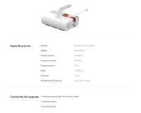 Official | Xiaomi Dust Mite Vacuum Cleaner,  Vibración de alta frecuencia en tres zonas, Irradiación de luz ultravioleta, Succión potente de 12 000 Pa*, Secado con aire caliente a 50 °C* - details 18