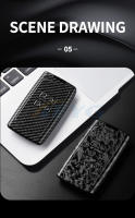 Funda De Llave De Coche En Fibra De Carbono ABS Para Renault Koleos Kadjar Captur Megane Talisman Espace Clio Zoe Scenic 4 Arkana Dacia Sandero - details 7