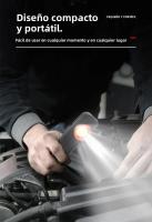 Luz De Trabajo COB Para Automóviles Con Adhesión Magnética Fuerte Y Soporte De Ajuste Para Mantenimiento De Emergencia Luz De Banda De Trabajo Tipo Combo Potencia 10W Color Temperatura 6500K - details 5