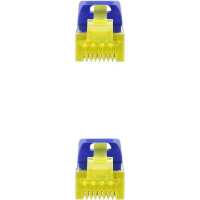 Nanocable Cable de Red Ethernet RJ45 LSZH Cat.6A SFTP, AWG26, 100% Cobre, Libre de alogenos Azul, latiguillo de 1.0mts - details 3