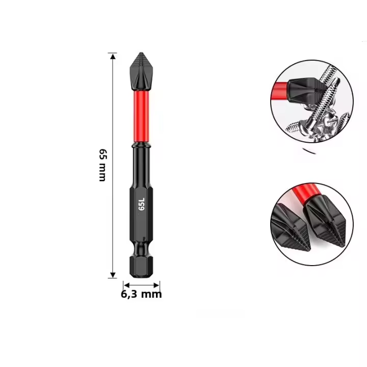 Broca De Tungsteno Con Atracción Magnética Y Resistente Al Deslizamiento Para Destornillador Fijación Eléctrico Broca Universal De Precisión Para Trabajos De Madera - 1