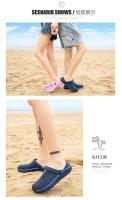 Zapatillas De Taconete Bajo Para Hombre Sandalias De Cierre Inyectado EVA Zapatos De Jardín Y Playa Para Verano Couplet - details 10