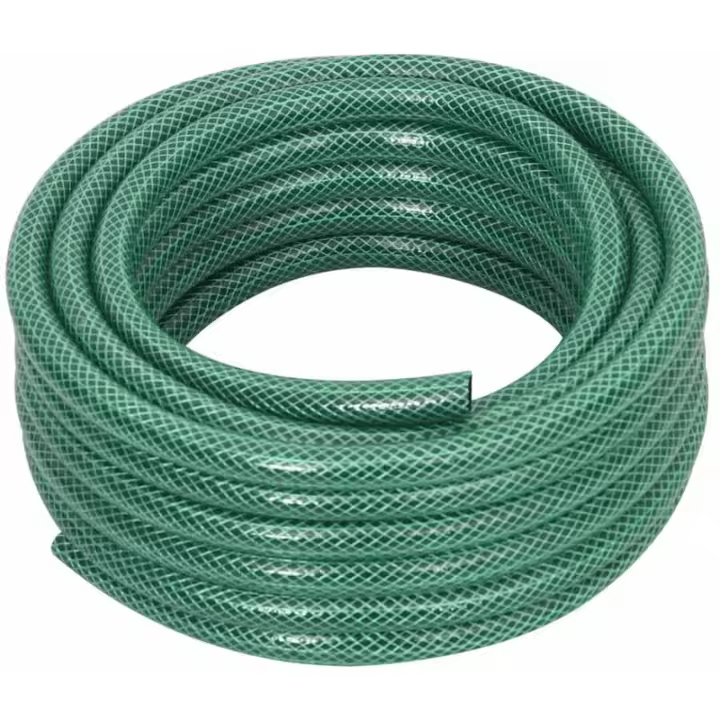 Manguera de jardín de PVC verde de 0,6" y 50 m, resistente y duradera, ideal para regar su jardín - 1