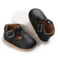 Zapatos Para Bebé Recién Nacidos Niñas Clásicos Corazón De Goma Antideslizante PU Vestido Primera Caminadora Zapatos De Cuna - details 50