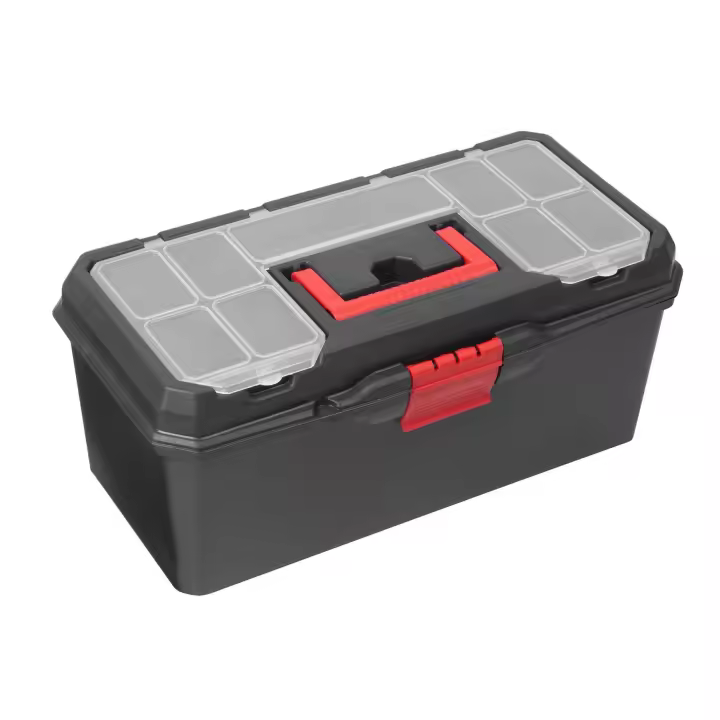 JOMAFA - CAJA DE HERRAMIENTAS DE 400 x 180 x 200mm CON BANDEJA EXTRAIBLE Y COMPARTIMENTOS - 1140 - 1