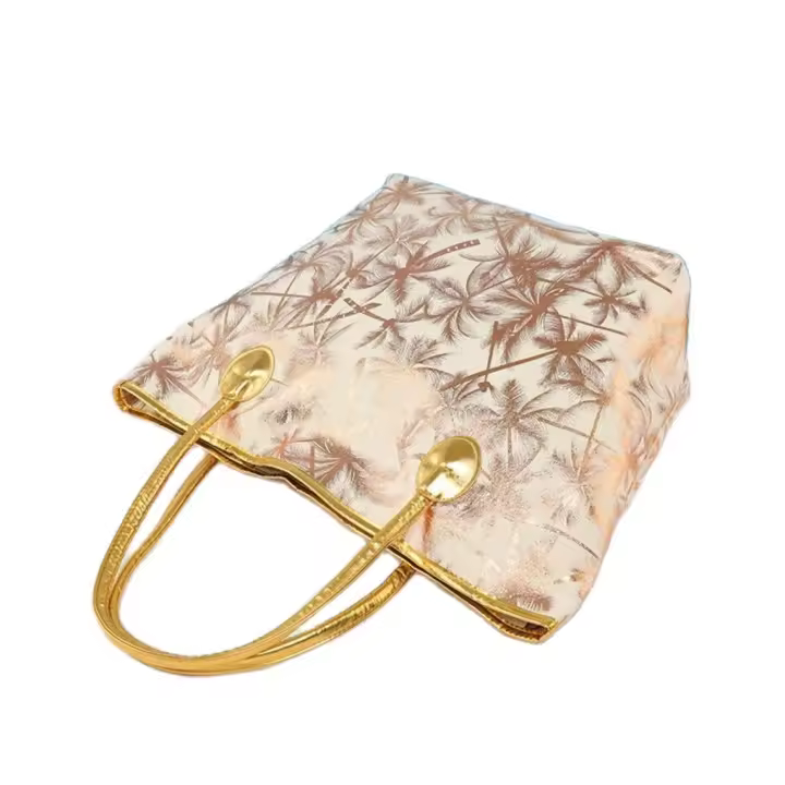 Bolsa Multi-uso Impermeable con cremallera. Rayas (mod. 51643 - 54x37x16.5cm), Lisa (mod.50738 - 58x37x17), Estampado (mod.50753 - 53x40x15), Estampado Brillo (mod. 5163), Corcho Estampado (mod. 51633), Nevera de Playa (mod. 50685 - 31x23x23) - 1