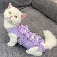 Ropa Postoperatoria Para Gatos Esterilizados Previene Lamería Transpirable Pantalones Fisiológicos Ayuda En El Desamamamiento Producto Para Mascotas - details 7
