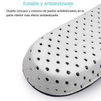 2PCS Almohadillas De Suela Elevadora De Espuma De Memoria Transpirable Y Duraderas Para Hombres Y Mujeres Insertos De Tacón Para Zapatos - details 4