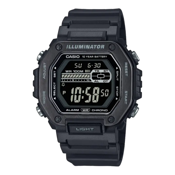 Reloj CASIO Hombre Collection MWD-110HB-1BVEF - Digital Resistente al agua - 1
