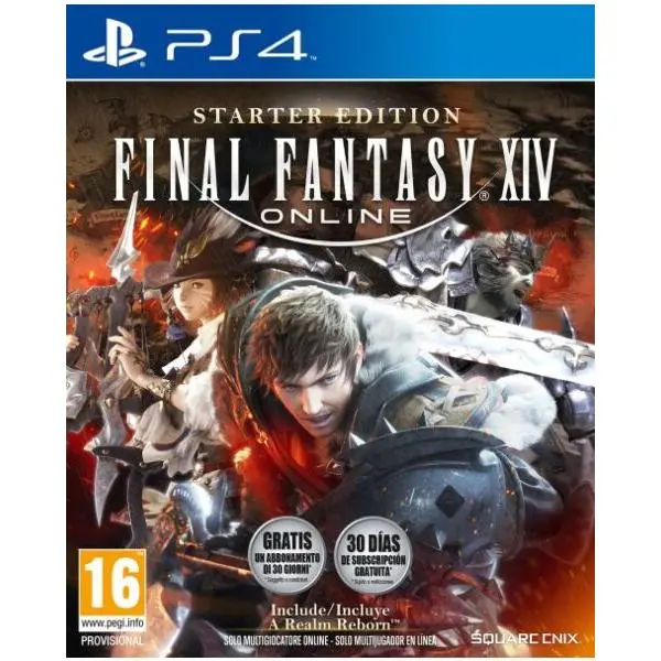Final Fantasy XIV Starter Pack Sony Playstation 4 PAL España Nuevo Precintado Envio en menos de 24 horas - 1