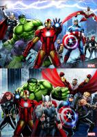 Educa Borras - Avengers Los Vengadores 2 Puzzles de 100 Piezas, Multicolor - details 0