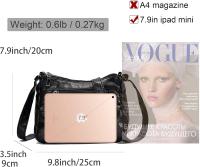 Bolso bandolera informal con múltiples bolsos para Mujer, Bolso de hombre, Bolso de Mensajero para use Diario, impermeable (median) - details 0