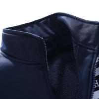 Nuevo Conjunto De Algodón De Fleece Para Hombre Marcas De Moda Chaqueta Con Capucha Y Pantalones Deportivos Grueso Y Cálido Para Invierno Traje De Exterior - details 8
