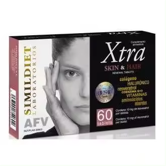 SimilDiet Xtra Skin & Hair 60 Comprimidos - 1