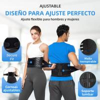 Cinturón De Soporte Lumbar Ajustable Para Alivio De La Dolor De Espalda Y Sciatica Para Hombres Y Mujeres Uso En El Trabajo - details 2