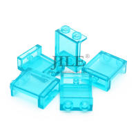 20pcs MOC 4864 Bloques De Construcción DIY Panel Transparente 1x2x2 Compatible Con 87552 Casa De Vidrio Juguetes De Vistas - details 3