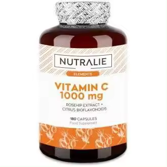 Nutralie Vitamina C 1000Mg Rosa Canina 180Caps - 1