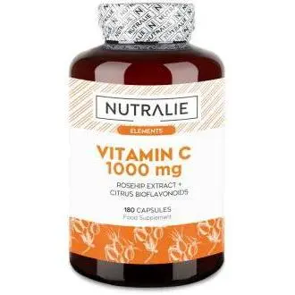Nutralie Vitamina C 1000Mg Rosa Canina 180Caps - 1