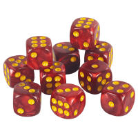 Juego De Dados D6 De Calidad Premium Con Puntos Redondos 12mm Colores Mixtos Pack De 10 Para Juegos De Mesa Y Tablero - details 8
