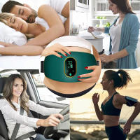 Máquina Rechargeable De Adelgazamiento Corporal Cinturón De Fitness Para Cintura Dispositivo De Modelado Y Pérdida De Peso Alivio De La Constipación Material Composite Pequeño - details 7