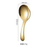 Juego De Comedor Portátil Para Niños En Acero Inoxidable 304 Uso Exterior Utensilios De Desayuno Y Postre Combinación De Cuchara Y Tenedor - details 25