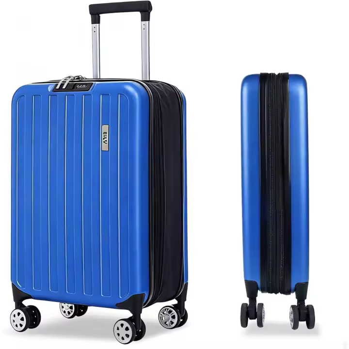 Artree | Maletas ABS extensible de cabina  55 X 35 X 23 cm, Equipaje de mano, Maletas pequeñas 10 kg  Rígida de Polipropileno con 4 Ruedas Dobles 360° y Cierre de seguridad, Maletas cabina avión para niño y adulto - 1