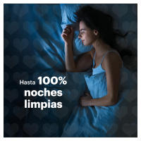 Evax Cottonlike Compresas Noche Parte trasera más ancha, en comparación con las compresas de día, que protege durante la noche, Elimina Olores Y Absorbe Al Instante, Hasta 100 % Limpia Y 0 % Olor, 4x18 Unidades, Con alas - details 2