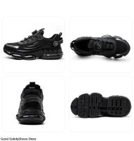 Zapatos De Seguridad Para Hombre Con Punta De Acero Y Asiento Antipinchazos Botas De Protección Con Suela De Goma Transpirables Talla True - details 25