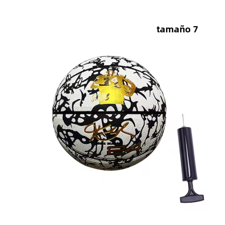 Baloncesto Reflectante Luminoso Glow-in-the-Dark Edición Limitada Kobe No. 5 No. 6 No. 7 Regalo De Cumpleaños Para Entrenamiento Y Juego Material PU - 1